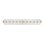 Lampa liniowa Led podtynkowa 20W 4000K BIAŁA JDL-10T 1208DL DOMENO LIGHTING - zdjęcie dodatkowe 2