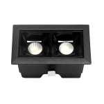 Lampa liniowa Led podtynkowa 4W 3000K czarna JDL-2T 580DL DOMENO LIGHTING - zdjęcie dodatkowe 1
