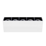 Lampa liniowa natynkowa 15w 4000K biało-czarna JDL-3T 1060DL DOMENO LIGHTING - zdjęcie dodatkowe 4