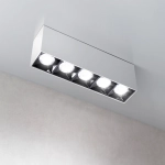 Lampa liniowa natynkowa 15w 4000K biało-czarna JDL-3T 1060DL DOMENO LIGHTING - zdjęcie dodatkowe 1