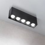 Lampa liniowa natynkowa 15w 3000K czarna JDL-3T 1061DL DOMENO LIGHTING - zdjęcie dodatkowe 1