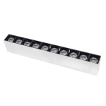 Lampa liniowa natynkowa 30w 3000K biało-czarna JDL-4T 1063DL DOMENO LIGHTING - zdjęcie dodatkowe 3