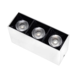Lampa liniowa natynkowa 9w 3000K biało-czarna JDL-6T 1055DL DOMENO LIGHTING - zdjęcie dodatkowe 2