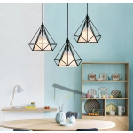 Lampa loft Diament okrągłe mocowanie 3xE27 500DL DOMENO LIGHTING - zdjęcie dodatkowe 2