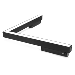 Lampa magnetyczna narożna DDCX-B12 24W 3000K czarna 666DL DOMENO LIGHTING - zdjęcie produktu