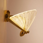 Lampa ścienna BEE LED złota 22 cm ST-W0612-1B Step into design