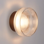 Lampa ścienna CARMELLO LED transparentna złota 13,5 cm ST-DL-8535 gold Step into design
