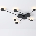 Lampa ścienna CLEX - 6 LED czarna 89 cm MW1133-90 Step into Design