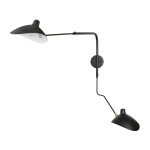Lampa ścienna CRANE-2W S czarna 110 cm W8702-S Step into Design