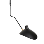 Lampa ścienna CRANE-2W S czarna 110 cm W8702-S Step into Design