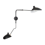 Lampa ścienna CRANE-2W S czarna 110 cm W8702-S Step into Design