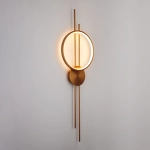 Lampa ścienna ECLIPTICA LED złota 100 cm ST-DL8532 Step into design