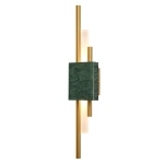 Lampa ścienna ELLIE LED marmurowa zielono złota 50 cm ST-7007W-GREEN Step into Design