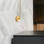 Lampa ścienna FRESCO LED złota 125 cm ST-MD1024L Step into Design