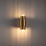 Lampa ścienna VERTI 50 cm - LED, kinkiet liniowy, transparentny ST-HC-D14-H500 Step into design