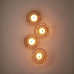 Lampa ścienna LUXIO-4 LED bursztynowa 32 cm ST-3315-4 copper Step into Design