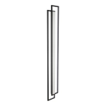 Lampa ścienna SYMMETRY-200 LED czarna 200 cm ST-MD1027L Step into Design