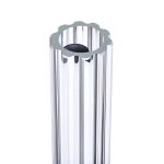 Lampa ścienna VERTI 40 cm -LED, transparentna tuba ST-HC-D14-H400 Step into design