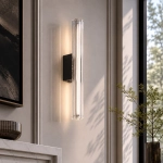 Lampa ścienna VERTI 40 cm -LED, transparentna tuba ST-HC-D14-H400 Step into design
