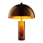 Lampa stołowa COMO złota 70 cm DN922 Step into Design