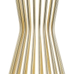 Lampa stołowa FILO TABLE czarno - złota 85 cm MT1235 Step into Design