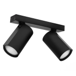 Lampa sufitowa BORA KJ2103 2xGU10 czarny 1611DL DOMENO LIGHTING - zdjęcie produktu