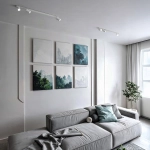 Lampa sufitowa BORA KJ2105 3xGU10 biały 1617DL DOMENO LIGHTING - zdjęcie dodatkowe 2