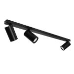 Lampa sufitowa BORA KJ2105 3xGU10 czarny 1616DL DOMENO LIGHTING - zdjęcie dodatkowe 1