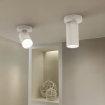 Lampa sufitowa BORA KJ2107 1xGU10 biały 1621DL DOMENO LIGHTING - zdjęcie dodatkowe 4