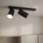 Lampa sufitowa BORA KJ2112 2xGU10 R czarny 1628DL DOMENO LIGHTING - zdjęcie dodatkowe 3