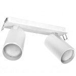 Lampa sufitowa wpuszczana BORA KJ2104 2xGU10 biały 1615DL DOMENO LIGHTING - zdjęcie dodatkowe 2