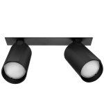 Lampa sufitowa wpuszczana BORA KJ2104 2xGU10 czarny 1614DL DOMENO LIGHTING - zdjęcie produktu