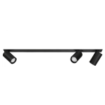 Lampa sufitowa wpuszczana BORA KJ2106 3xGU10 czarny 1618DL DOMENO LIGHTING - zdjęcie produktu