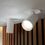 Lampa sufitowa wpuszczana BORA KJ2108 1xGU10 biały 1623DL DOMENO LIGHTING - zdjęcie dodatkowe 3