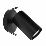Lampa sufitowa wpuszczana BORA KJ2108 1xGU10 czarny 1622DL DOMENO LIGHTING - zdjęcie dodatkowe 3