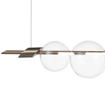 Lampa wisząca AMORE LED złota 153 cm ST-8869P-L Step into design
