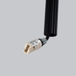 Lampa wisząca ARCHE 1 czarna SL.1338 SOLLUX LIGHTING