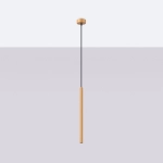 Lampa wisząca ARCHE 1 złota SL.1339 SOLLUX LIGHTING