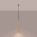 Lampa wisząca ARCHE 1 złota SL.1339 SOLLUX LIGHTING