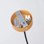 Lampa wisząca ARCHE 1 złota SL.1339 SOLLUX LIGHTINGLIGHTING