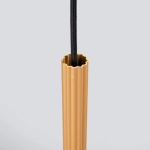 Lampa wisząca ARCHE 1 złota SL.1339 SOLLUX LIGHTING