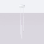 Lampa wisząca ARCHE 3P biała SL.1340 SOLLUX LIGHTING