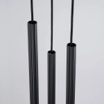 Lampa wisząca ARCHE 3P czarna SL.1341 SOLLUX LIGHTING