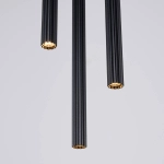 Lampa wisząca ARCHE 3P czarna SL.1341 SOLLUX LIGHTING