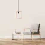 Lampa wisząca ARIES naturalne drewno SL.1310 SOLLUX LIGHTING