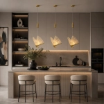 Lampa wisząca BEE LAMP 1 LED złota 21 cm MP0090-1 gold Step into design