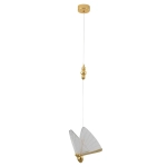 Lampa wisząca BEE LAMP 1 LED złota 21 cm MP0090-1 gold Step into design