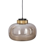 Lampa wisząca BOOM LED bursztynowo złota 35 cm 9969P/B amber Step into design