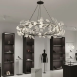Lampa wisząca BOTANIKA 80 cm XY080P-80 black Step into design