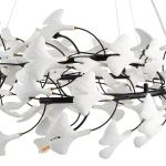 Lampa wisząca BOTANIKA 80 cm XY080P-80 black Step into design